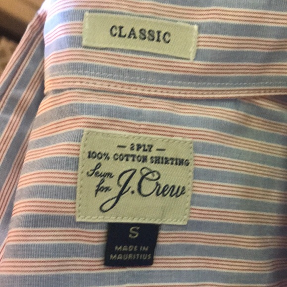 ⚠️Sold ⚠️Secret wash Striped Button Down shirt S - Picture 3 of 6